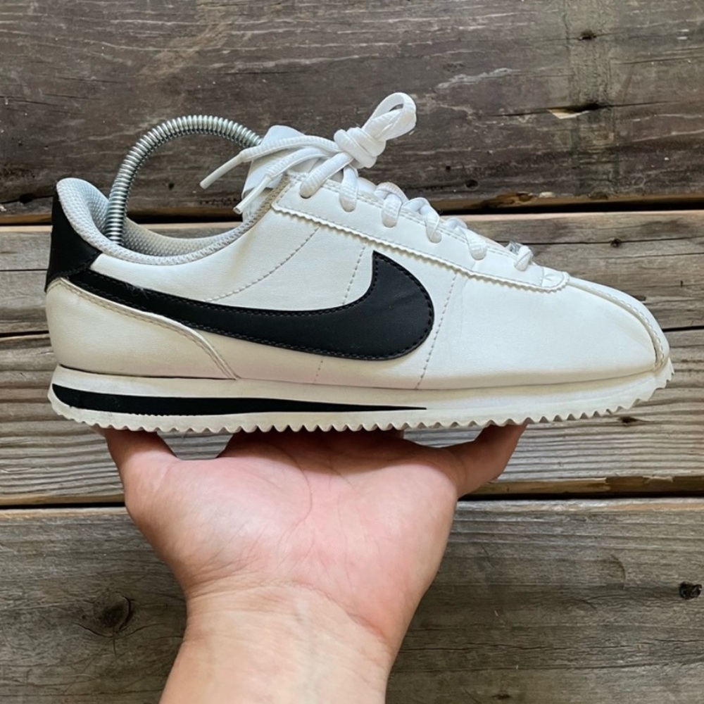 Men Nike Cortez SL White Black Shoes Sneakers